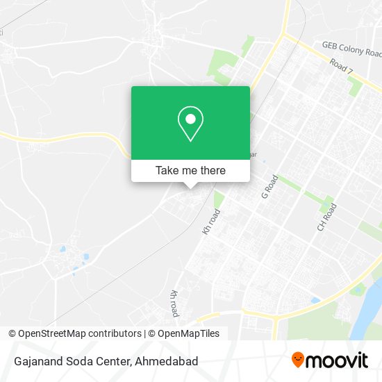 Gajanand Soda Center map