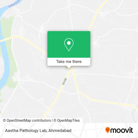 Aastha Pathology Lab map