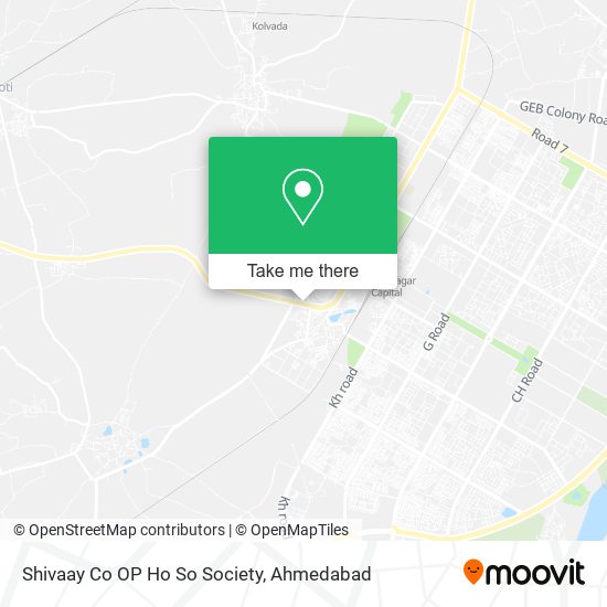 Shivaay Co OP Ho So Society map