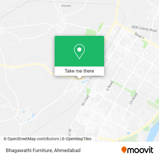 Bhagawathi Furniture map