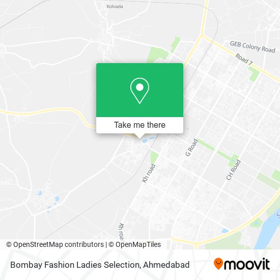 Bombay Fashion Ladies Selection map