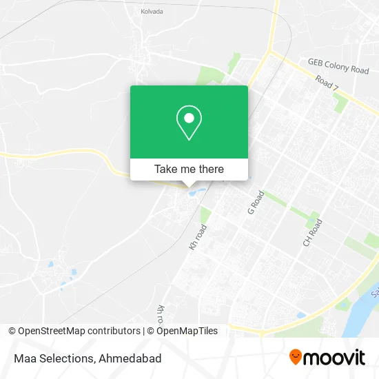Maa Selections map
