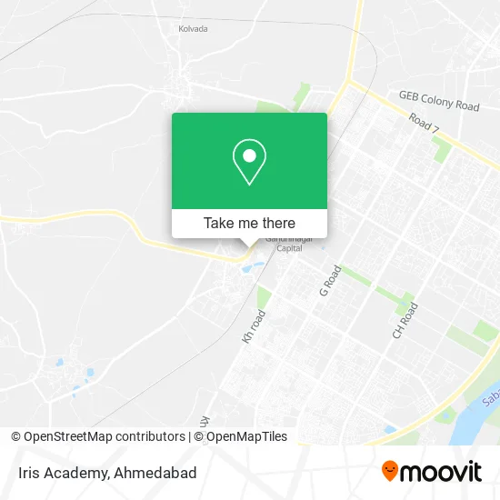 Iris Academy map