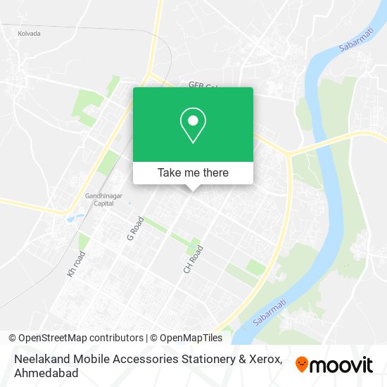 Neelakand Mobile Accessories Stationery & Xerox map