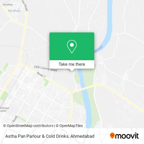 Astha Pan Parlour & Cold Drinks map