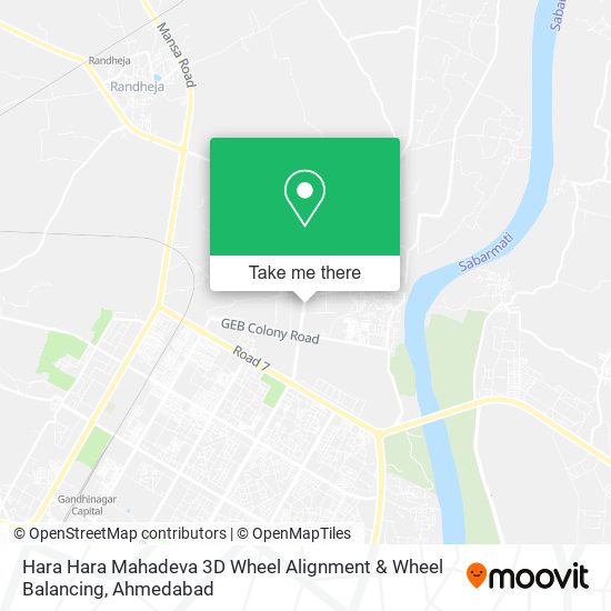 Hara Hara Mahadeva 3D Wheel Alignment & Wheel Balancing map