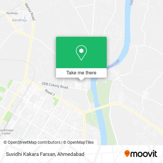 Suvidhi Kakara Farsan map