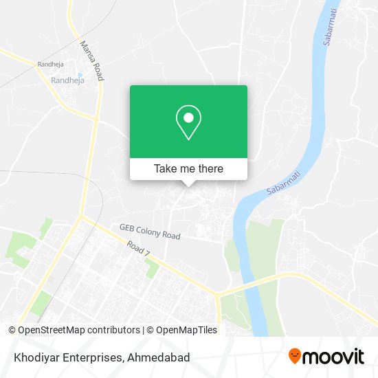 Khodiyar Enterprises map