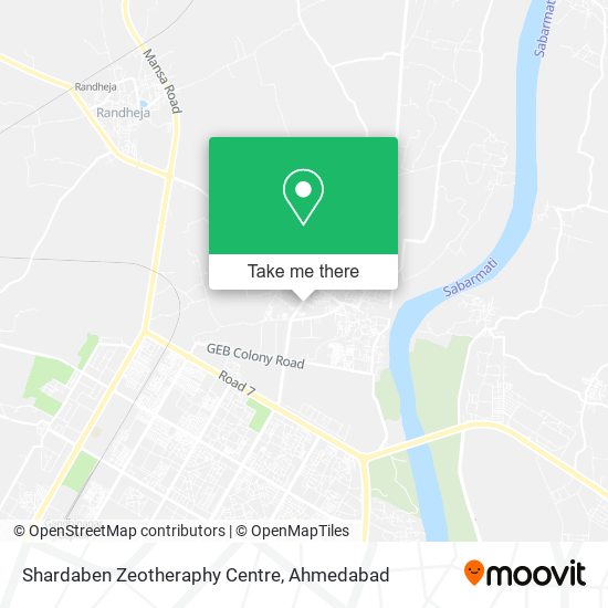 Shardaben Zeotheraphy Centre map