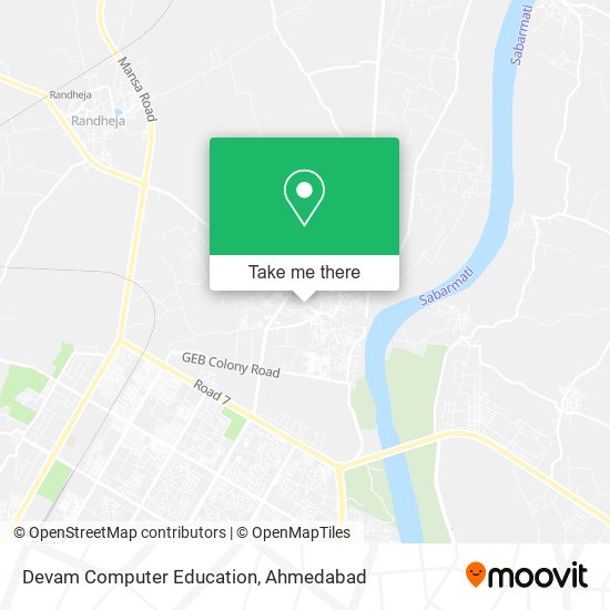 Devam Computer Education map