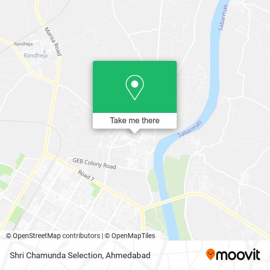 Shri Chamunda Selection map