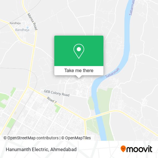 Hanumanth Electric map