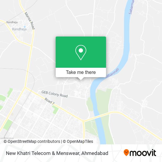 New Khatri Telecom & Menswear map