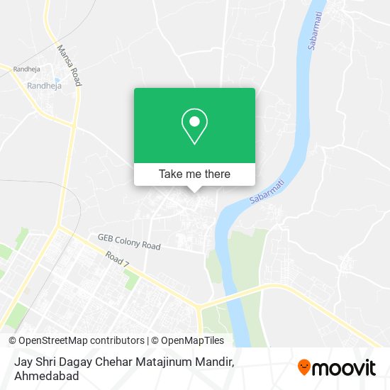 Jay Shri Dagay Chehar Matajinum Mandir map