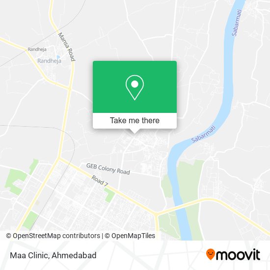 Maa Clinic map