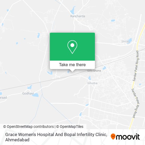 Grace Women's Hospital And Bopal Infertility Clinic map