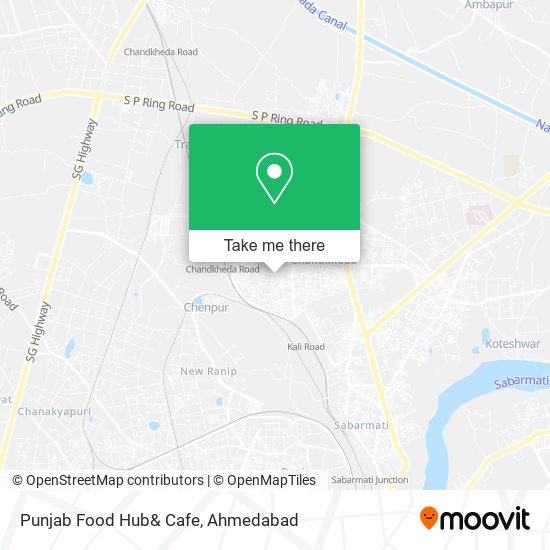 Punjab Food Hub& Cafe map