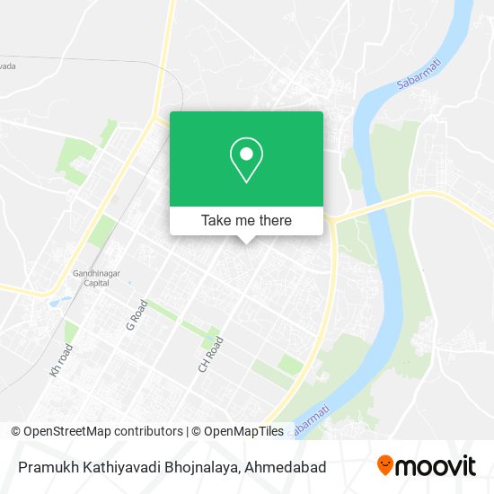 Pramukh Kathiyavadi Bhojnalaya map