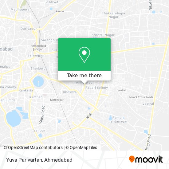 Yuva Parivartan map