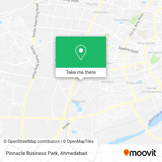Pinnacle Business Park map