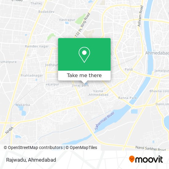 Rajwadu map