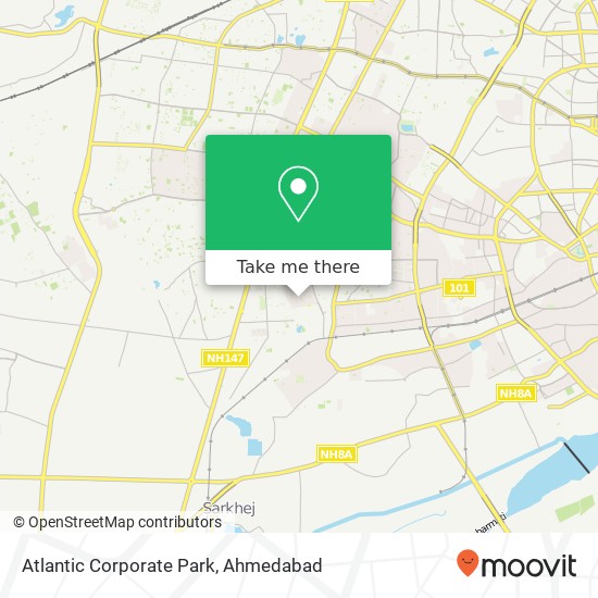 Atlantic Corporate  Park map