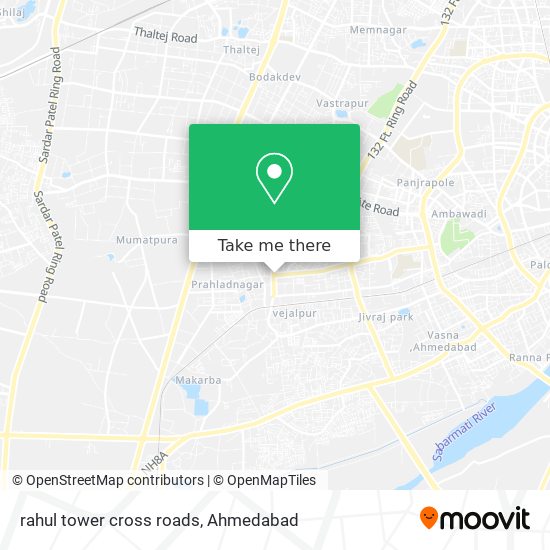 rahul tower cross roads map