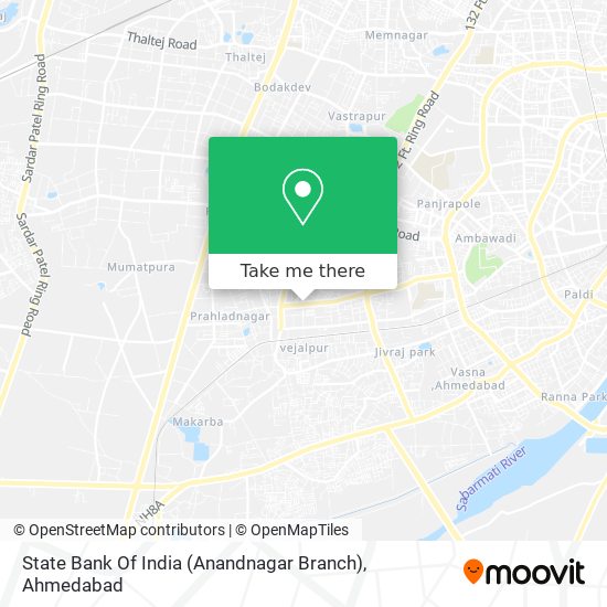 State Bank Of India (Anandnagar Branch) map
