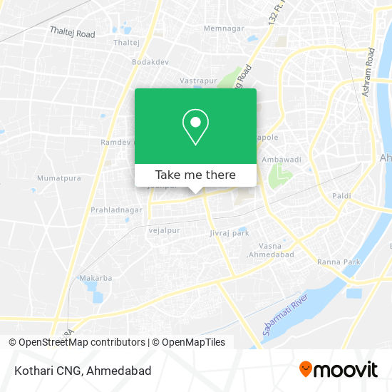 Kothari CNG map