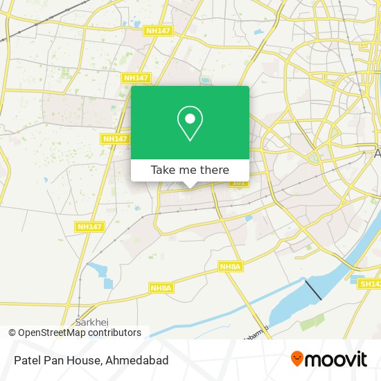 Patel Pan House map
