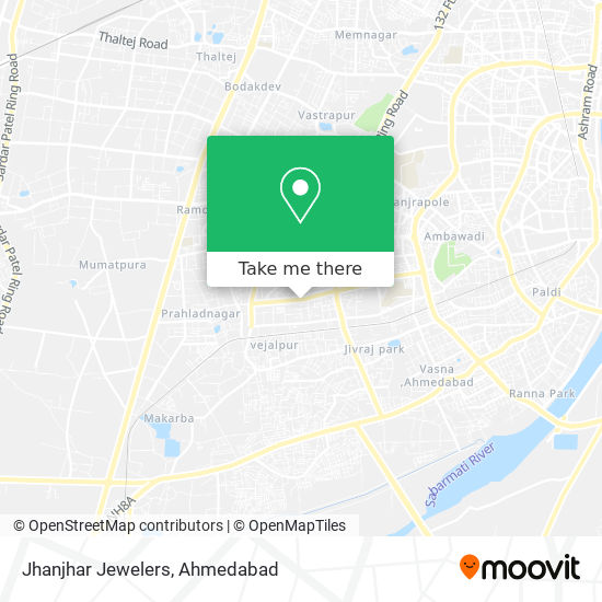 Jhanjhar Jewelers map