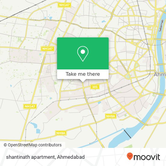 shantinath apartment map