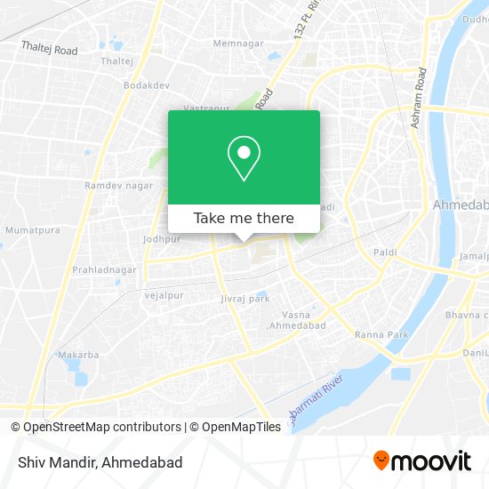 Shiv Mandir map