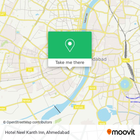Hotel Neel Kanth Inn map