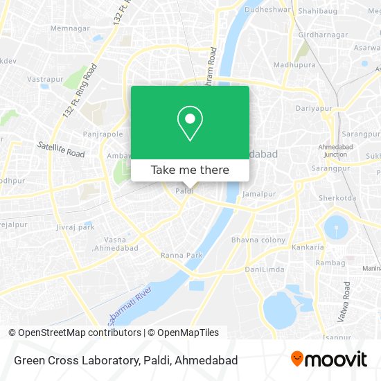 Green Cross Laboratory, Paldi map