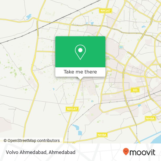 Volvo Ahmedabad map