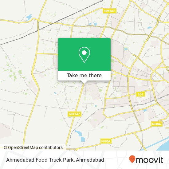 Ahmedabad Food Truck Park map