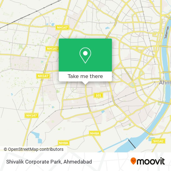 Shivalik Corporate Park map