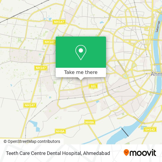 Teeth Care Centre Dental Hospital map