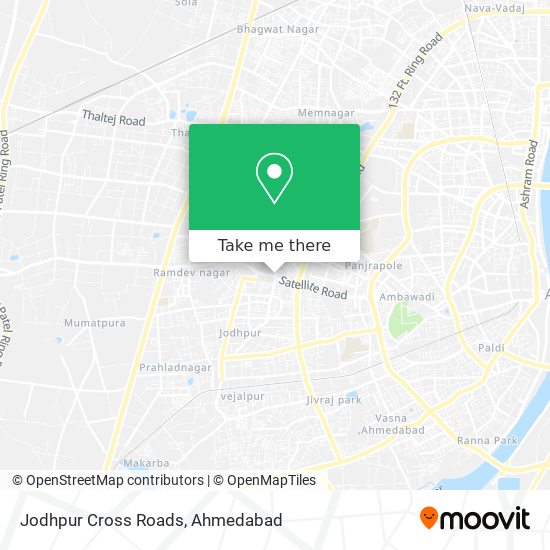 Jodhpur Cross Roads map