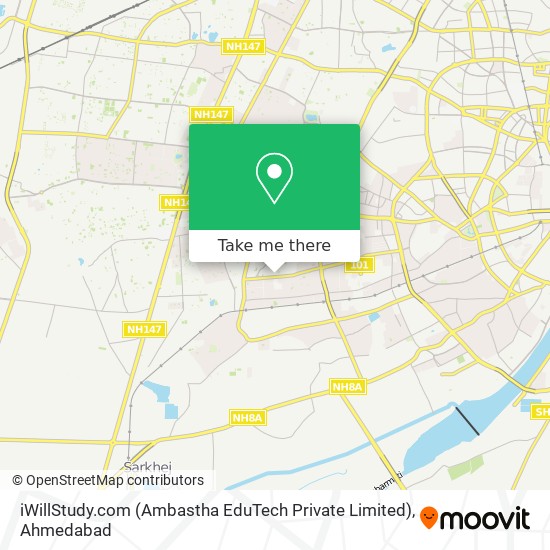 iWillStudy.com (Ambastha EduTech Private Limited) map