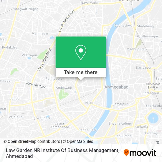 Law Garden NR Institute Of Business Management map