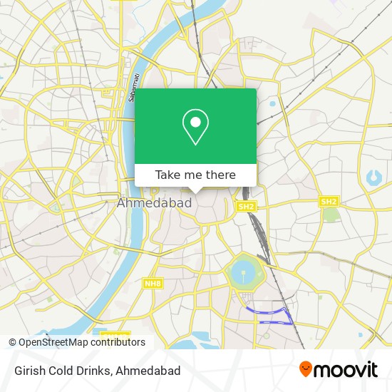 Girish Cold Drinks map