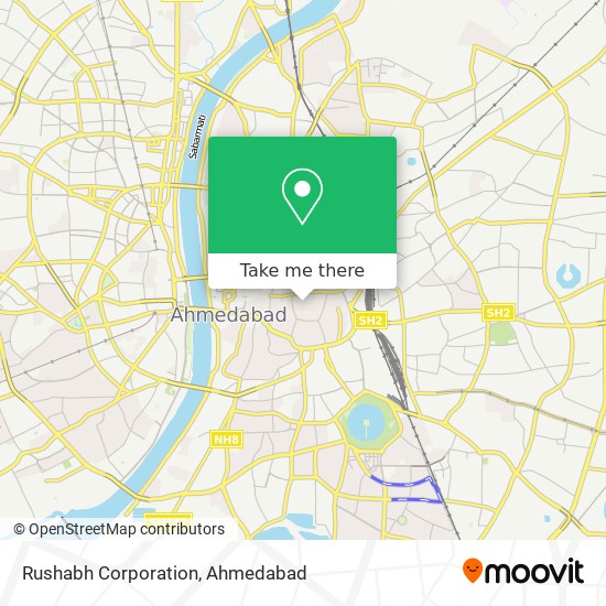 Rushabh Corporation map