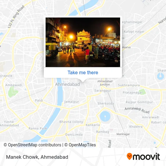 Manek Chowk map