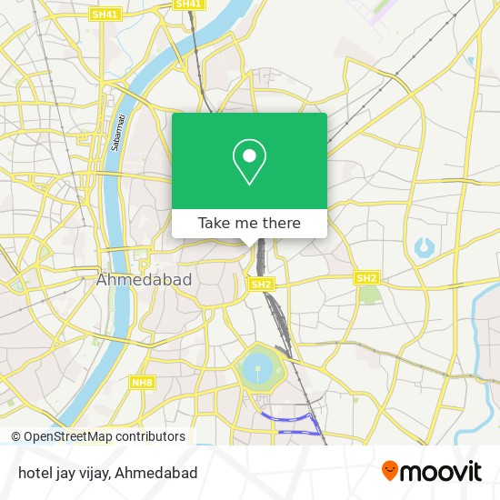 hotel jay vijay map