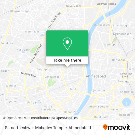 Samartheshwar Mahadev Temple map