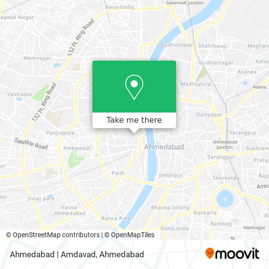 Ahmedabad | Amdavad map