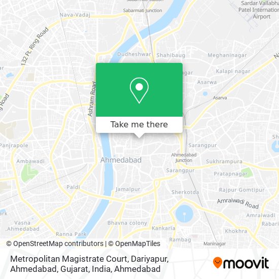 Metropolitan Magistrate Court, Dariyapur, Ahmedabad, Gujarat, India map