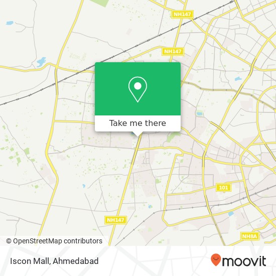 Iscon Mall map